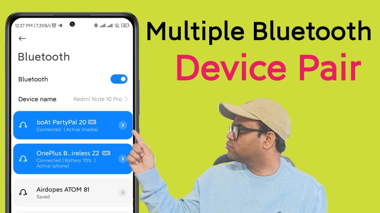 How to pair multiple bluetooth devices | switch to Bluetooth device