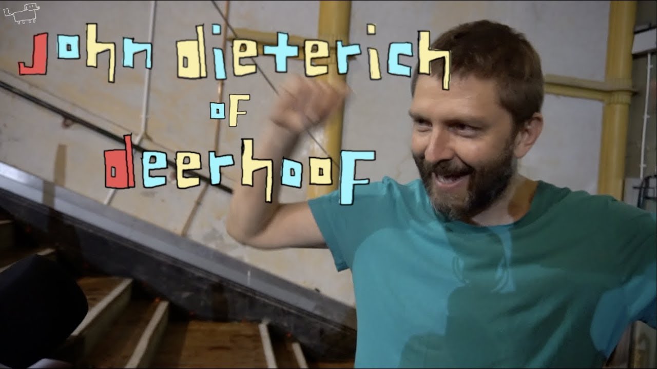 John Dieterich (Deerhoof) Interview ジョン・ディートリック（ディアフーフ）インタヴュー in ロンドン