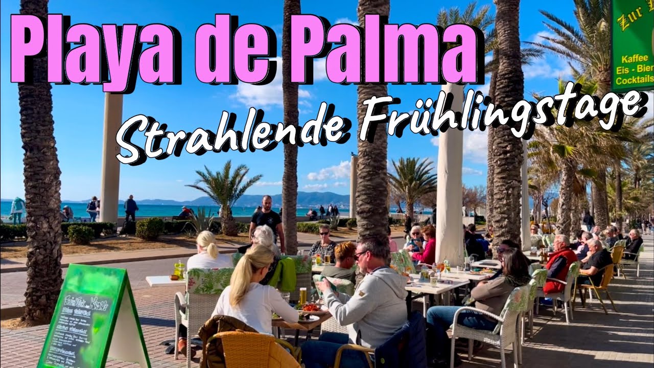 Playa de Palma🌴🏖️MALLORCA island NEW Nachmittags-Walk Balneario 4-8🩷TOP! #mallorca #travel #vlog
