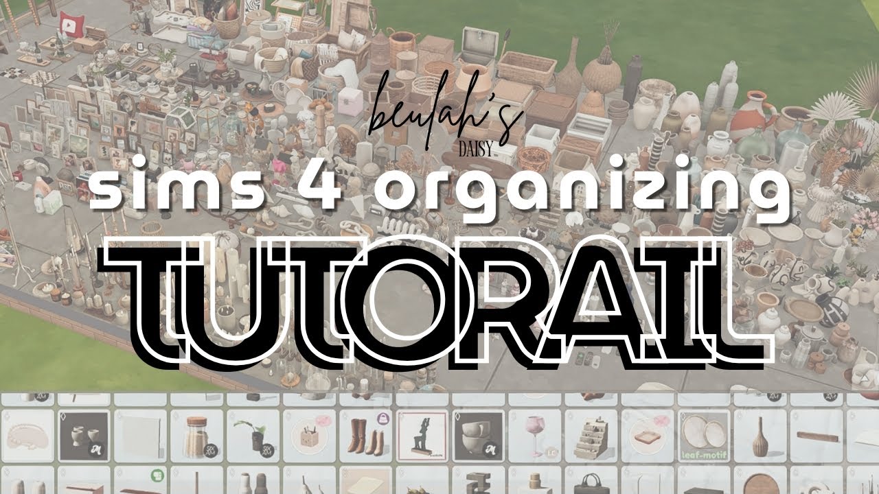 My CC organization tutorial