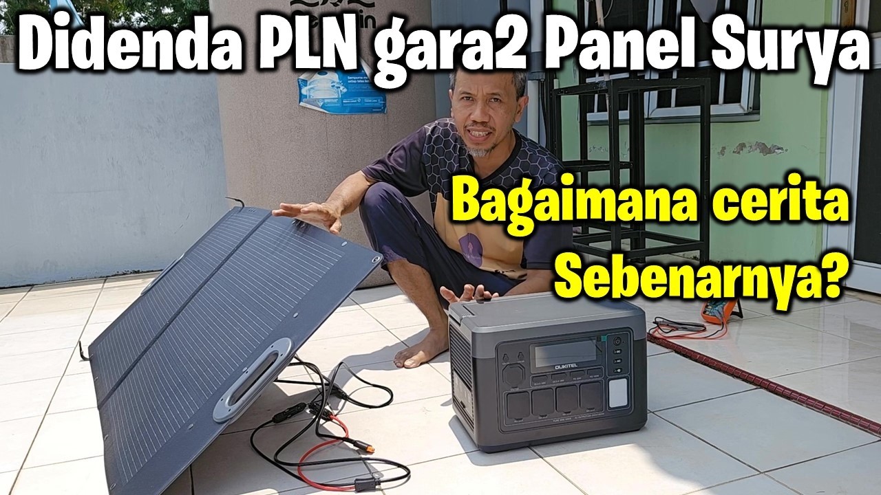 Didenda PLN gara-gara panel surya! Bagaimana cerita sebenarnya?