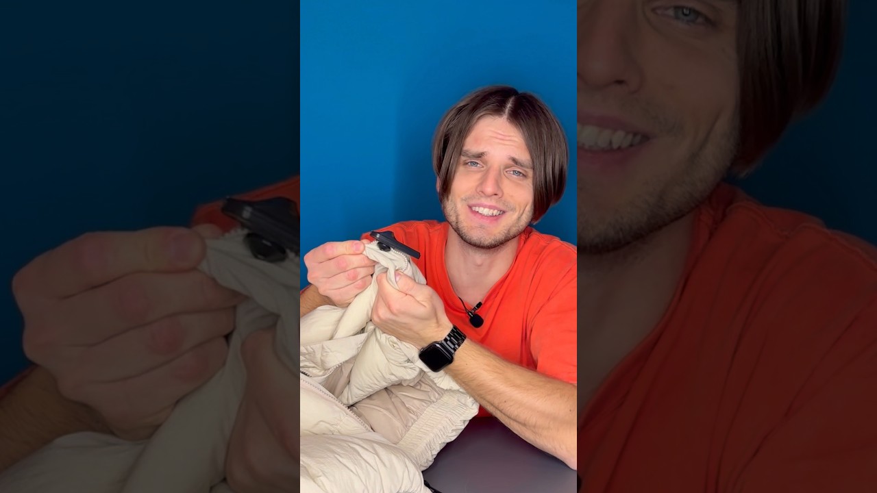 Простой способ убрать магнит с одежды