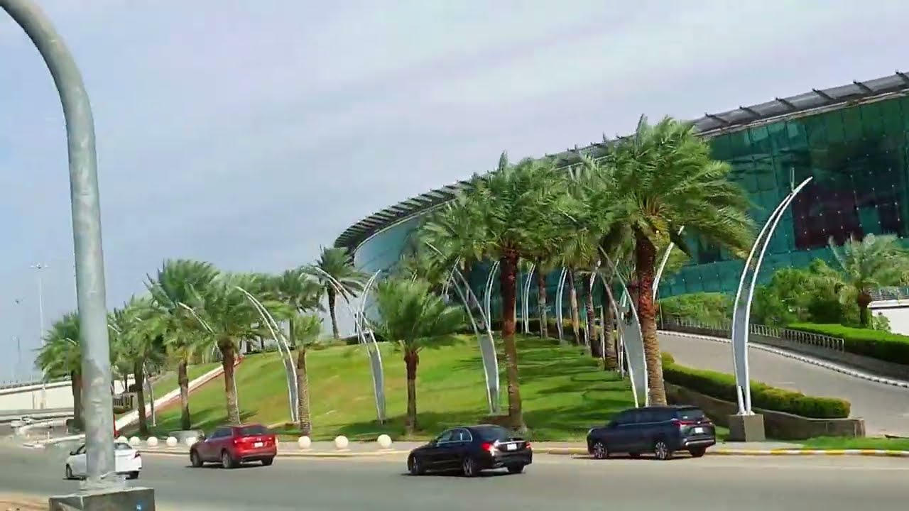 Drive through Jeddah Airport // Soudi Arabia Tour