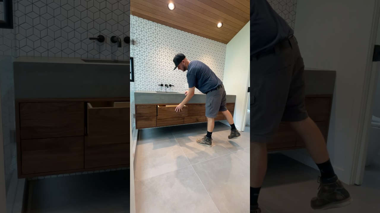 Thought on this bathroom vanity?              Design by Brad Swaggerty #vanity #bathroomdesign