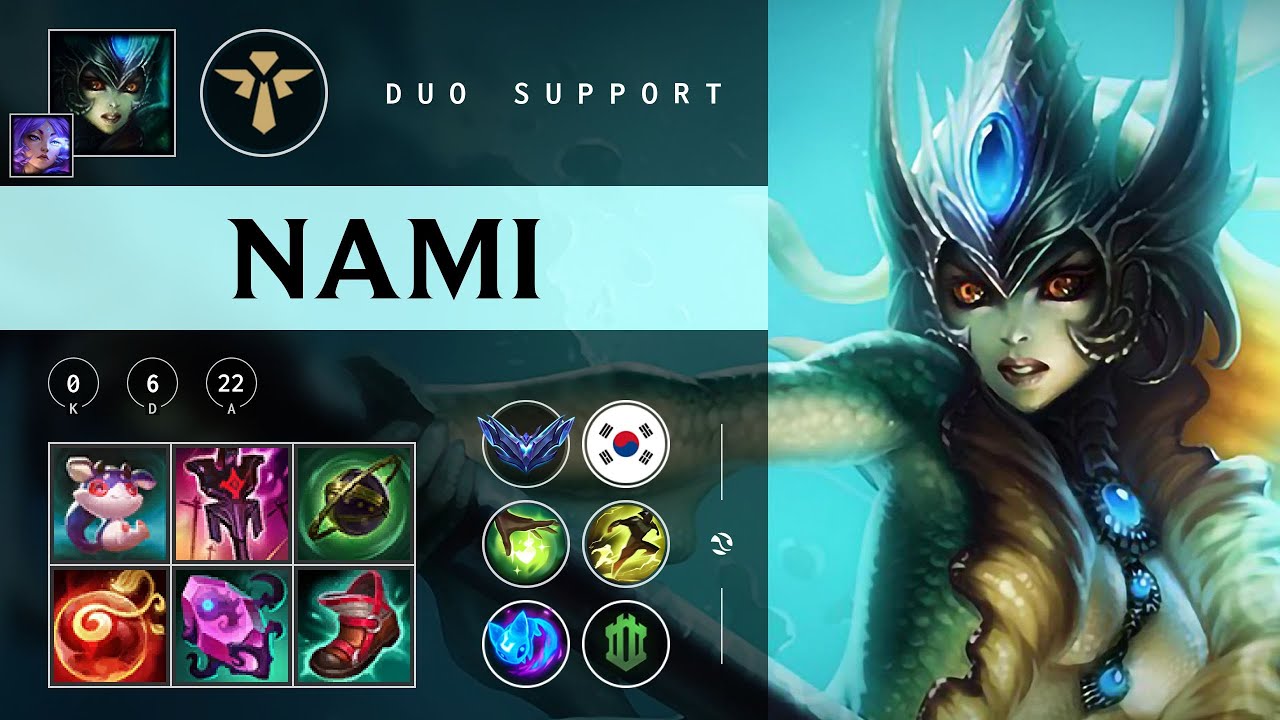 Nami Support vs Braum - KR Diamond Patch 25.24