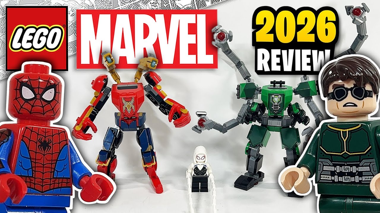LEGO Marvel Mech Battle: Spider-Man vs. Doc Ock (76338) - 2026 Set Review
