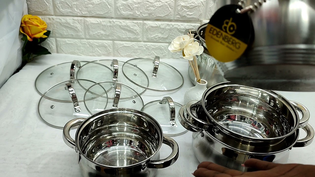 Why Choose Edenberg Stainless Steel Cookware.