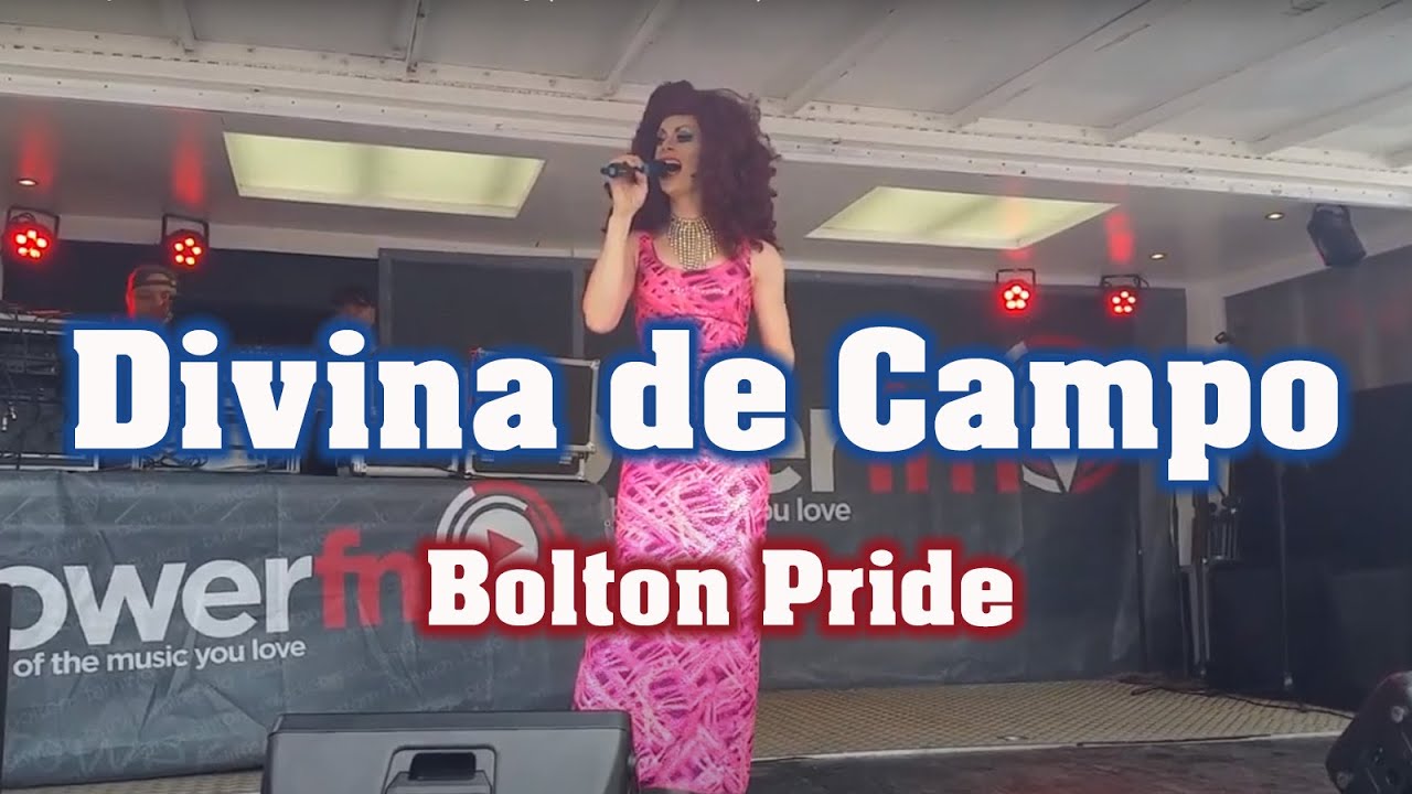 Divina De Campo - I Wanna Dance With Somebody (Live Bolton Pride)