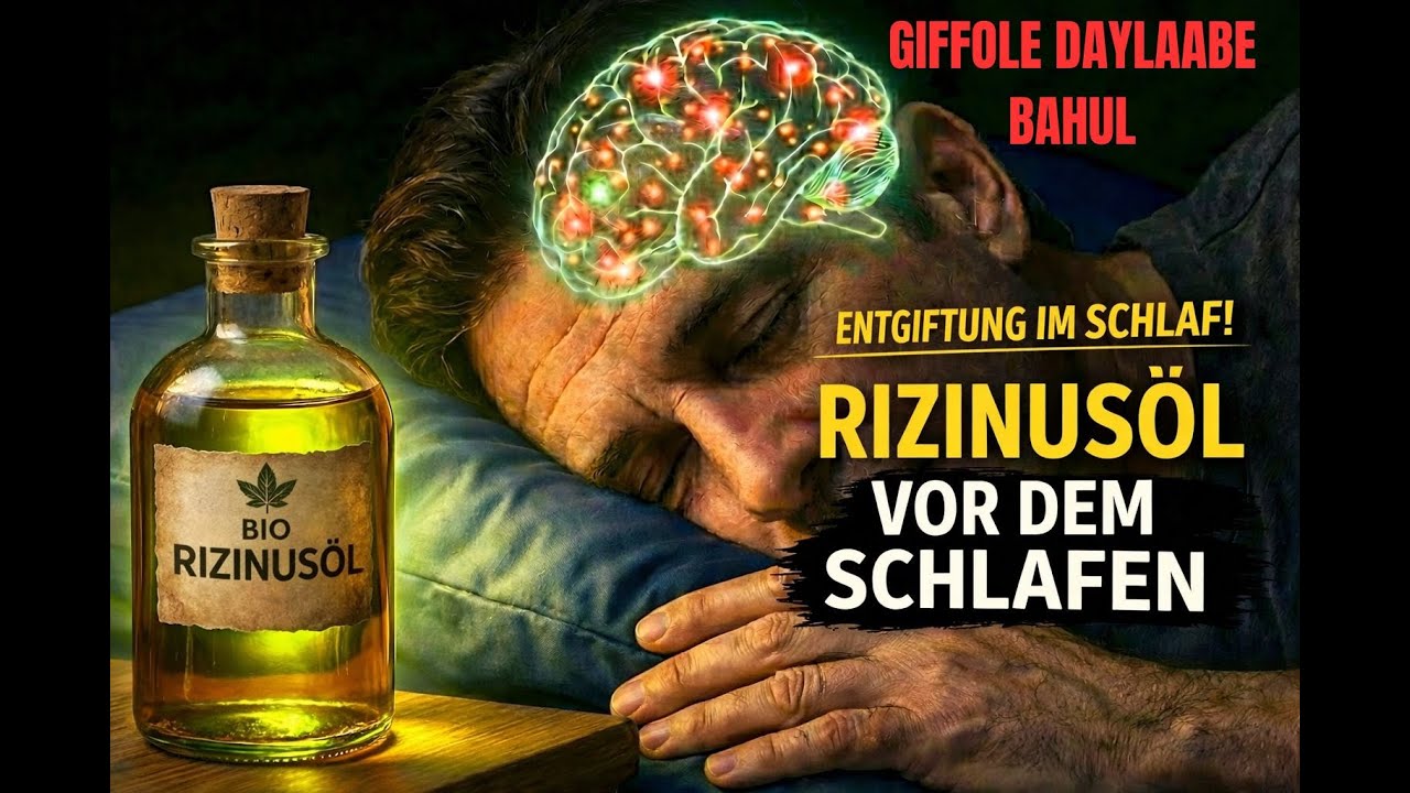 Die vergessene Nachtmedizin: Was Ihr Körper ab 40 wirklich braucht.#Rizinusöl #gesundheit