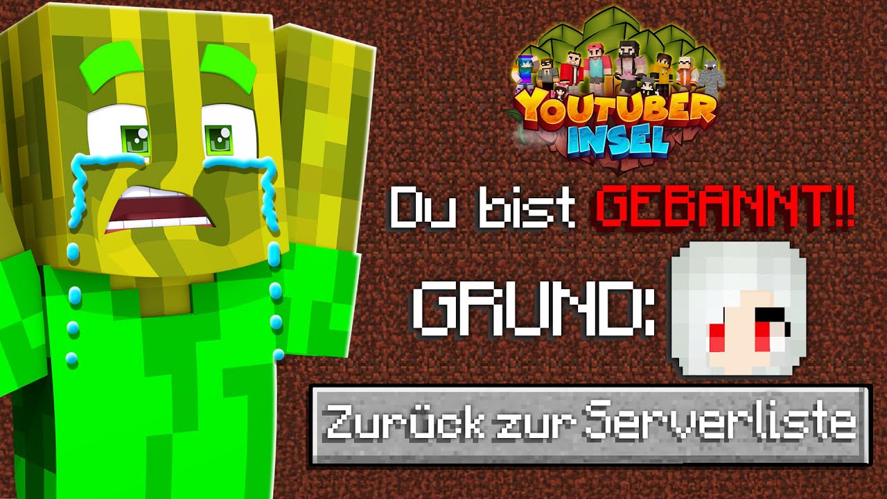 DAS ENDE: ICH VERLASSE... DIE YOUTUBER INSEL...?! (Minecraft YouTuber Insel)