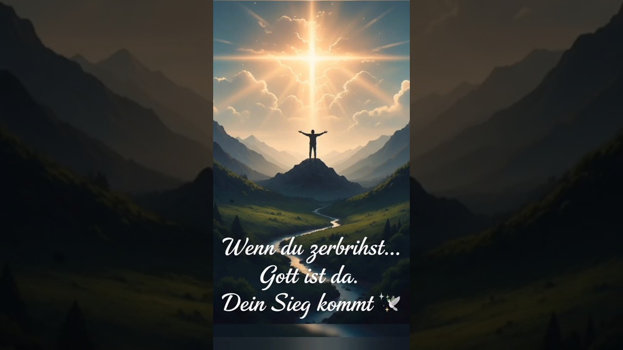 ✨ &bdquo;Gott ist bei dir: Er k&auml;mpft f&uuml;r dein Leben&ldquo;