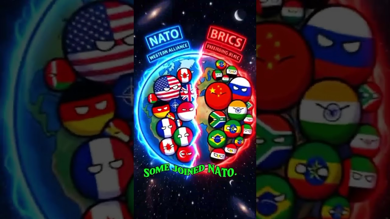 What If BRICS Created a United Army in 2035? #countryballs #shorts #geopolitics #usa