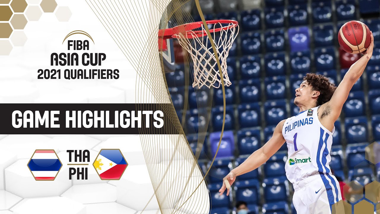 Thailand - Philippines | Highlights - FIBA Asia Cup 2021 Qualifiers