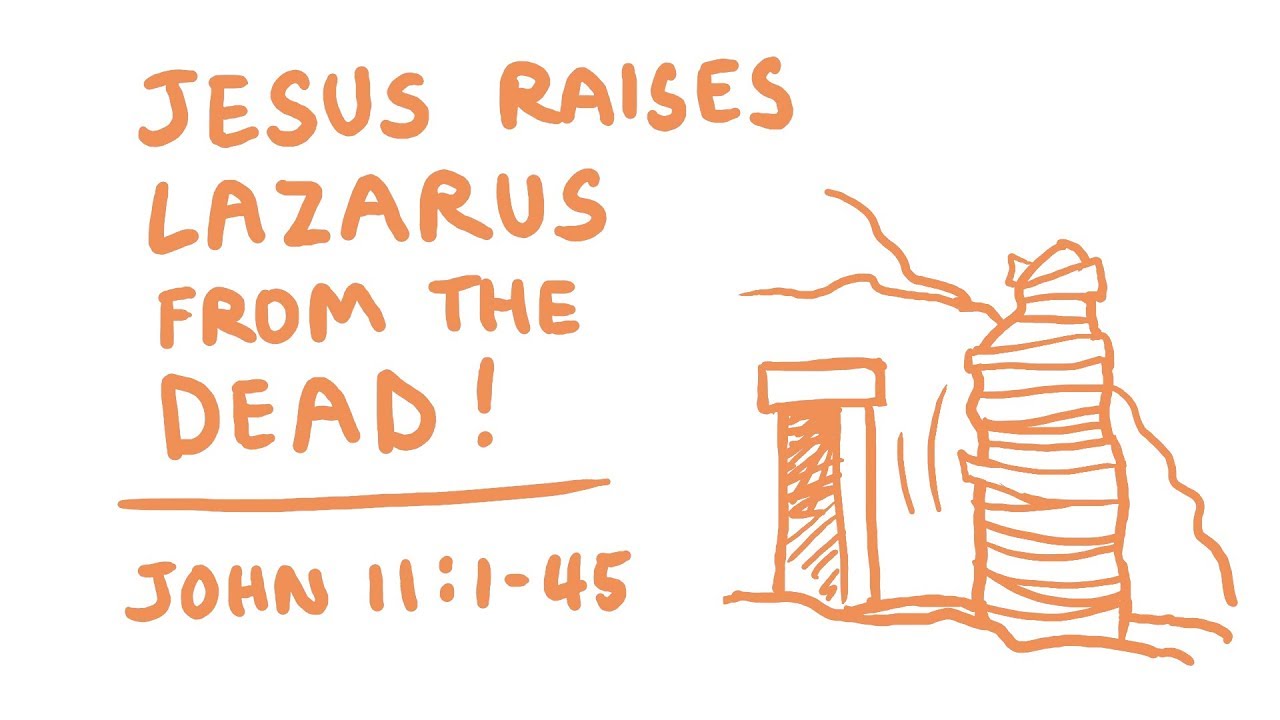 Jesus Raises Lazarus from the Dead Bible Animation (John 11:1-45)