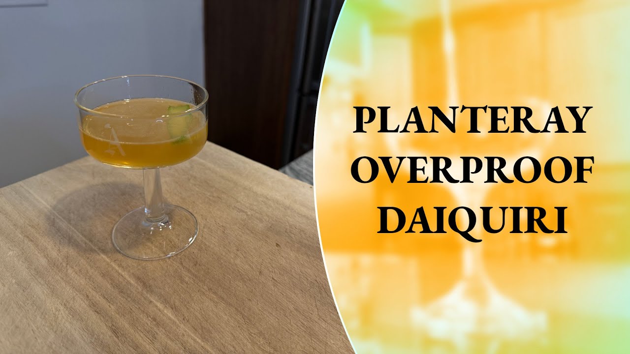 Ромовый коктейль: Дайкири Planteray Overproof - Ром Planteray - Как приготовить - Коктейли дома