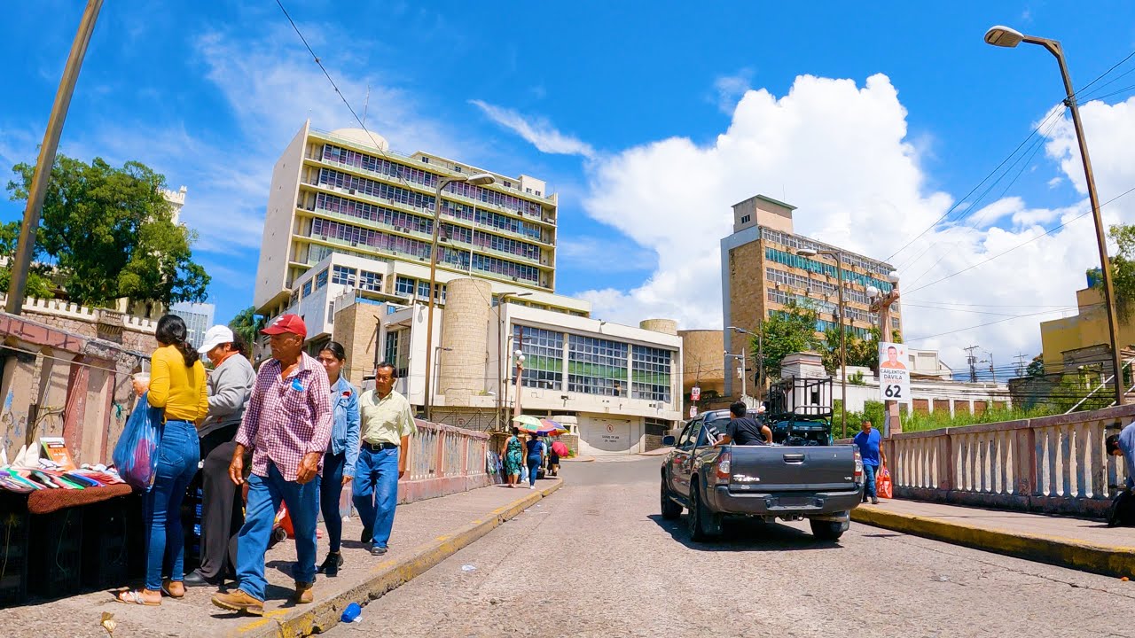 Comayagüela y Centro de Tegucigalpa, Honduras Driving Tour 4K - Viaje en carro
