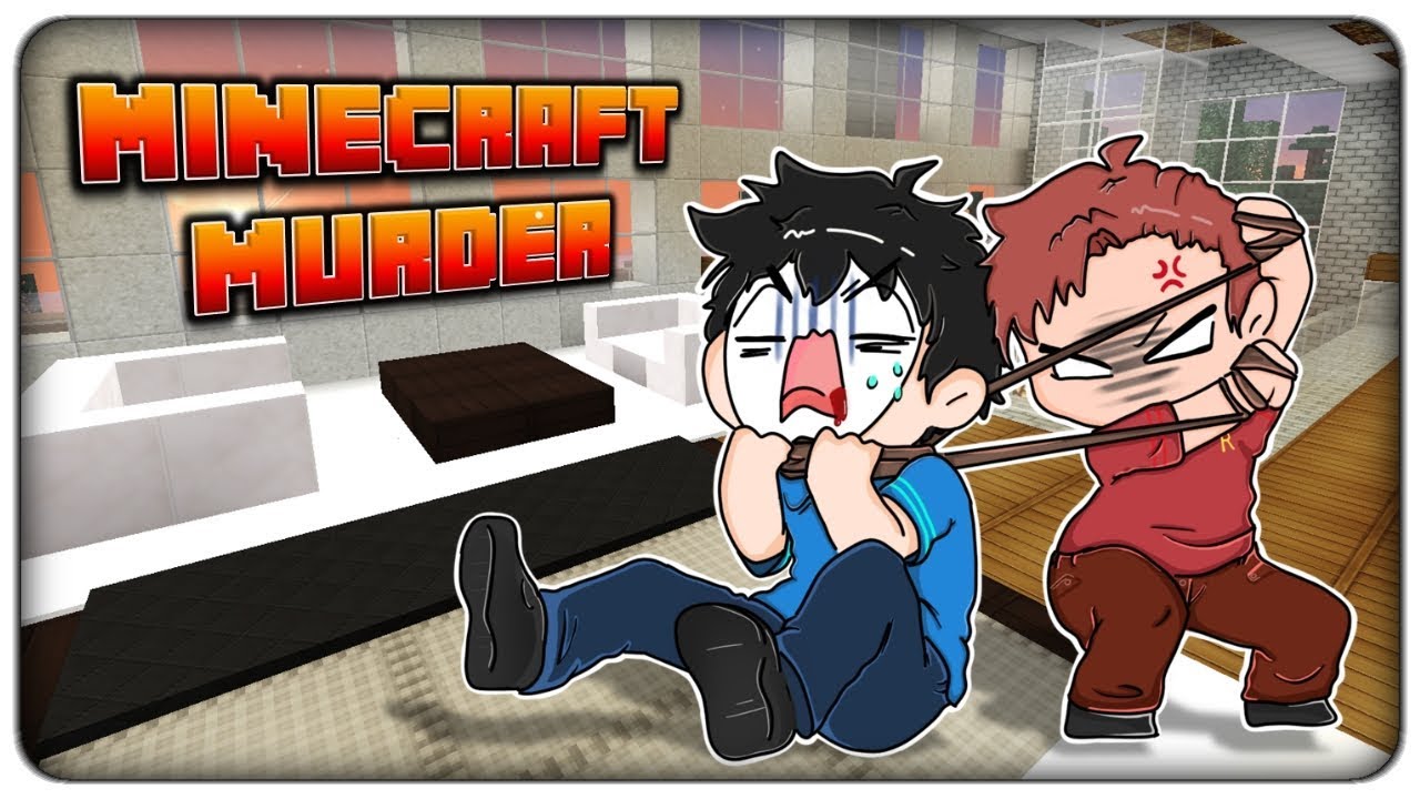 CIRCONDATO DAI PERICOLOSI ASSASSINI DI MINECRAFT MURDER con redbox