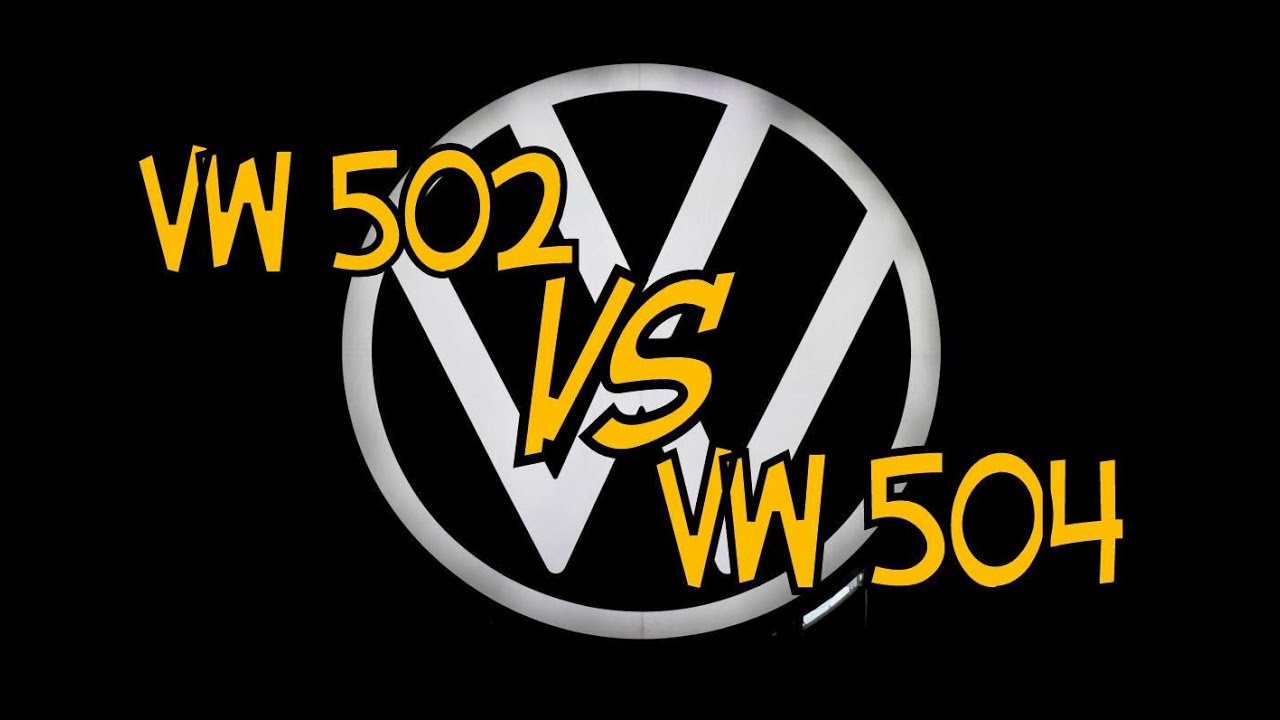 Skoda: vw502 VS vw504 (2020)