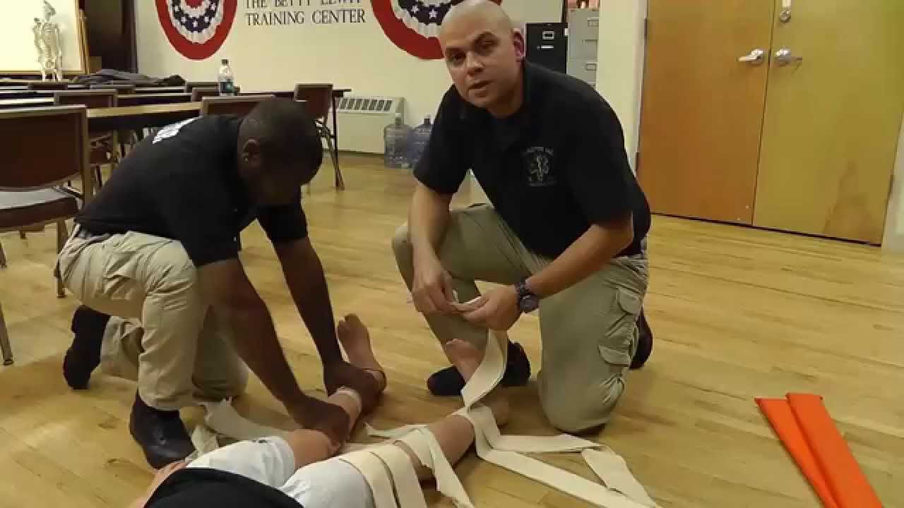 Tibia Fibula splinting