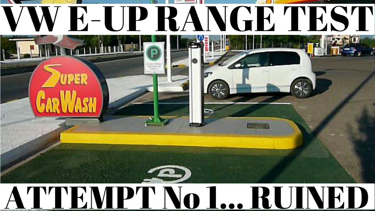 VW e-up! Range Attempt for 180km On A Single Charge... What Went Wrong?