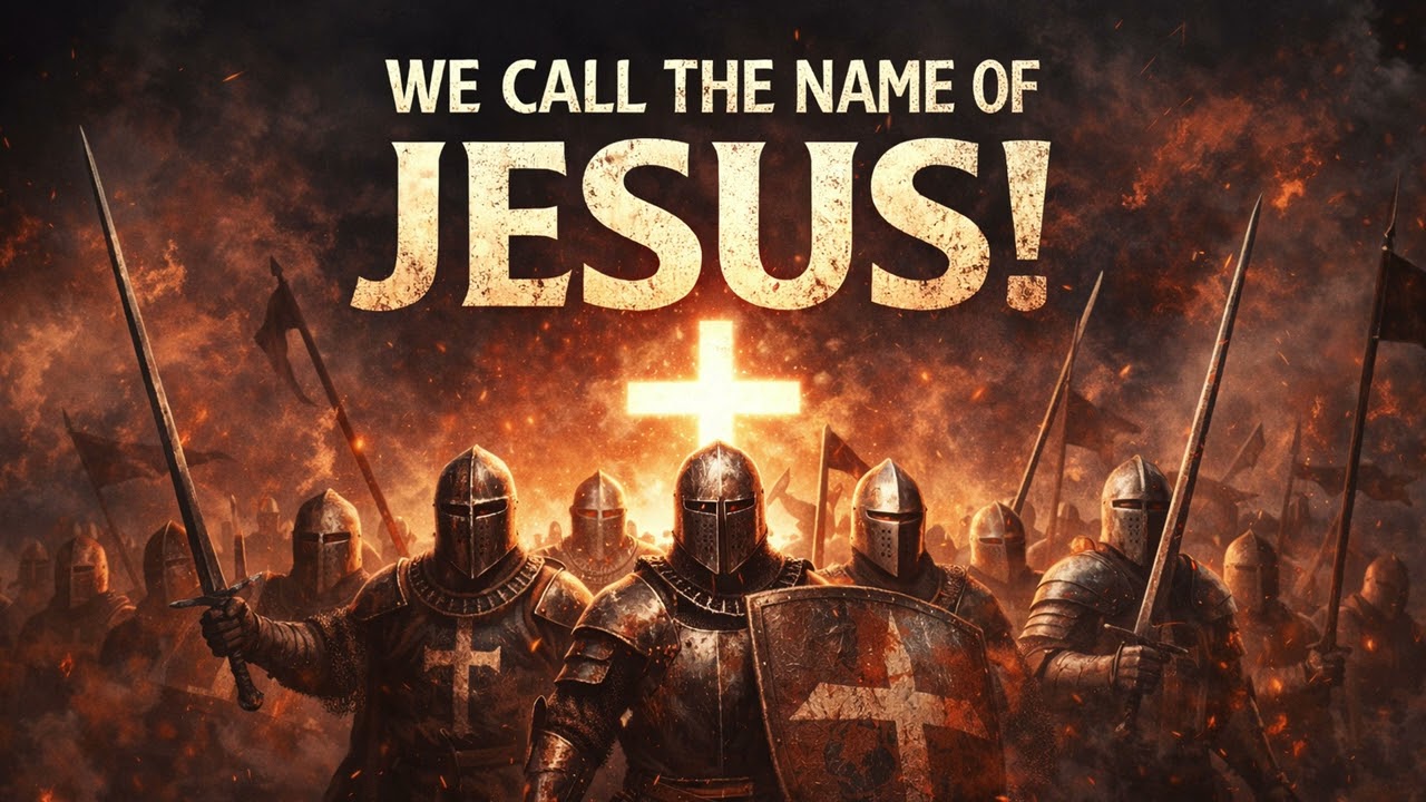 We Call the Name of Jesus ⚔️ | Christian Rock Worship Anthem