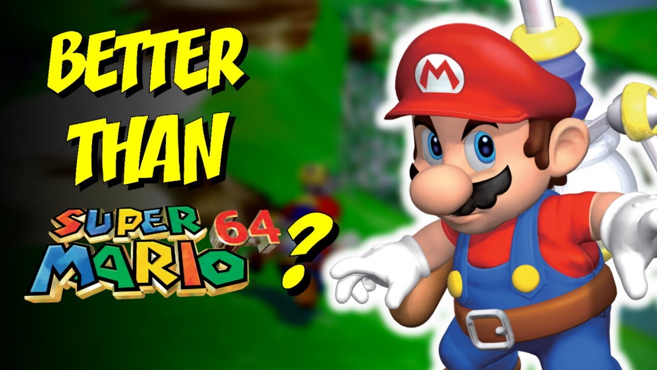 Is Super Mario Sunshine better than Super Mario 64? [Review]