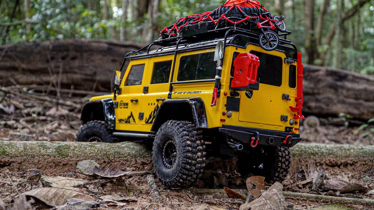 OFF ROAD ADVENTURE In Summer Holiday - RC Land Rover Defender 110 - RC Car Adventure