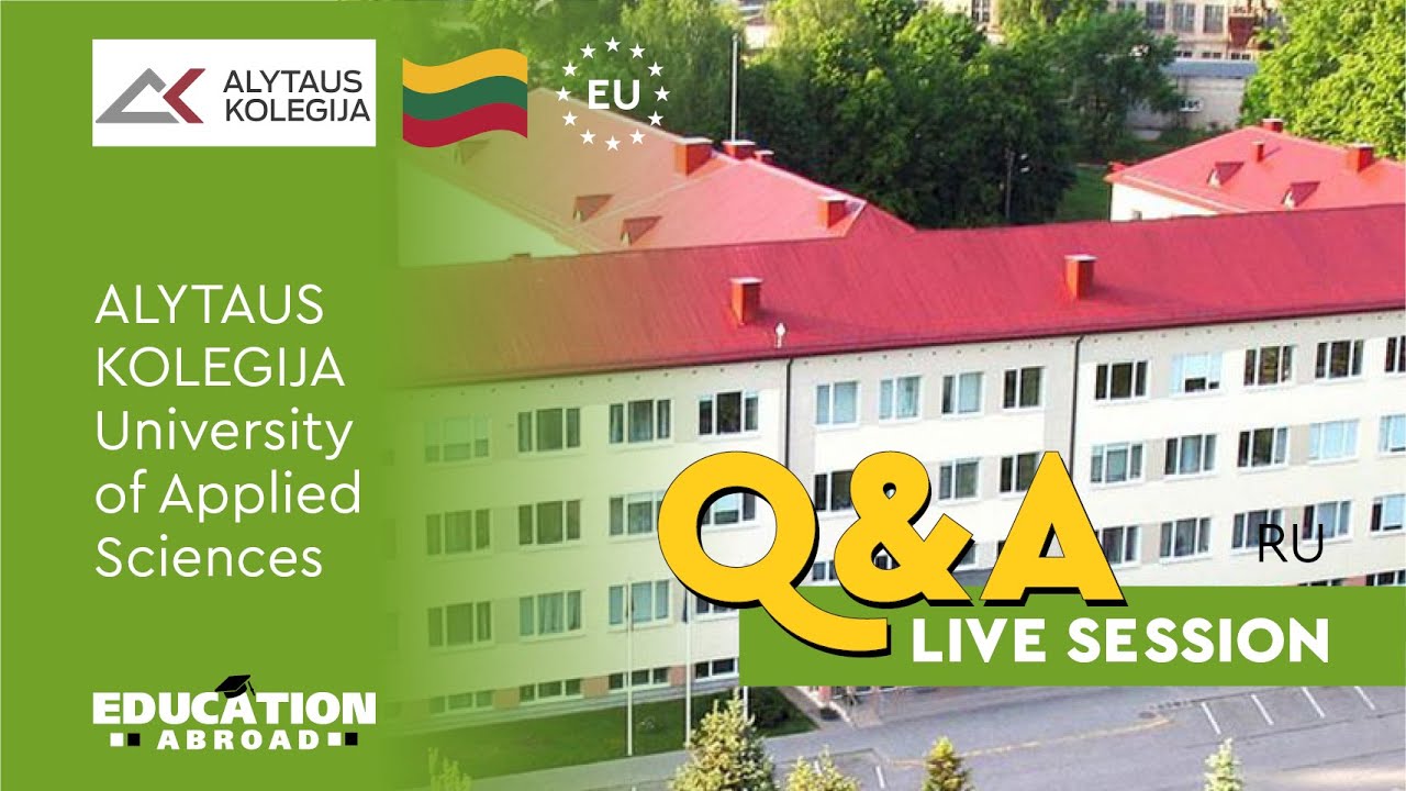 ALYTAUS KOLEGIJA - Study in Europe | Programs, Admission, Scholarships | Q&A