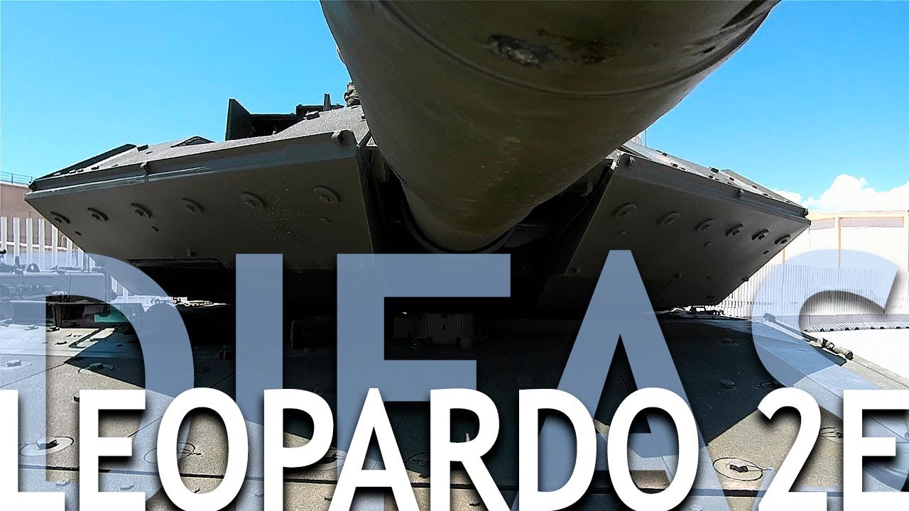 ¿Cómo es un Leopard 2E por dentro? TOUR COMPLETO #DIFAS23