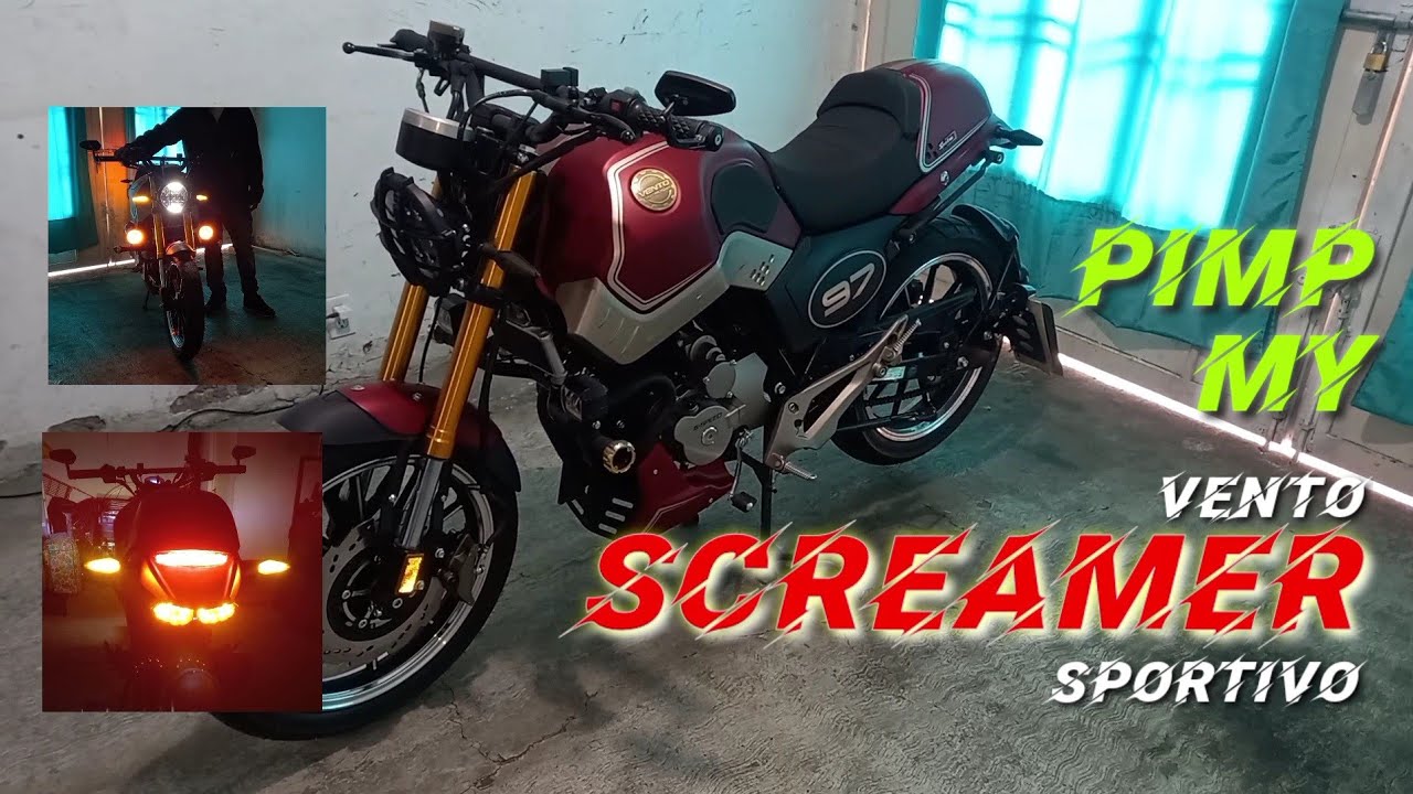 PIMP MY Vento SCREAMER SPORTIVO 250 cc 🏍   | 1. Colocando un 2do Stop