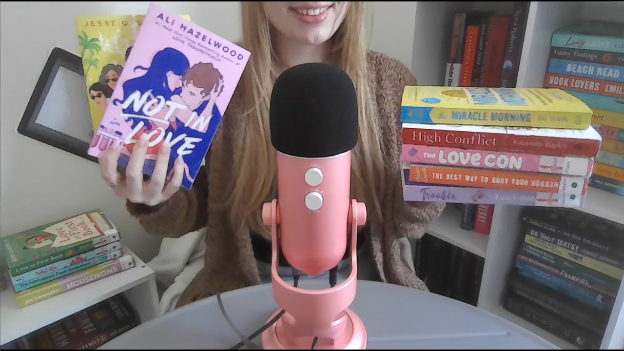 July 2024 Reading Wrap Up ASMR | Whispering and Tapping