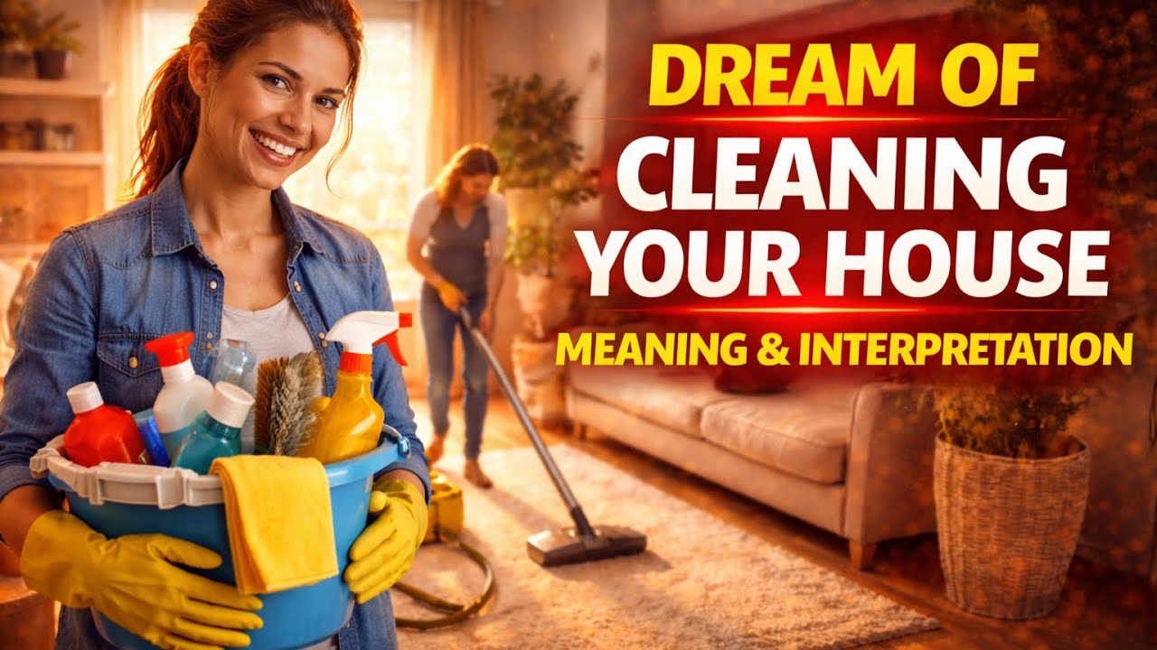 DREAM OF CLEANING YOUR HOUSE MEANING & INTERPRETATION 