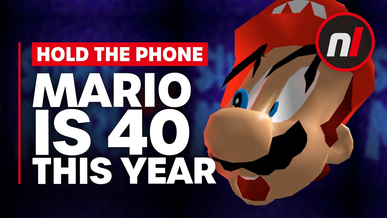 Wait, Mario's 40th Anniversary is THIS YEAR
