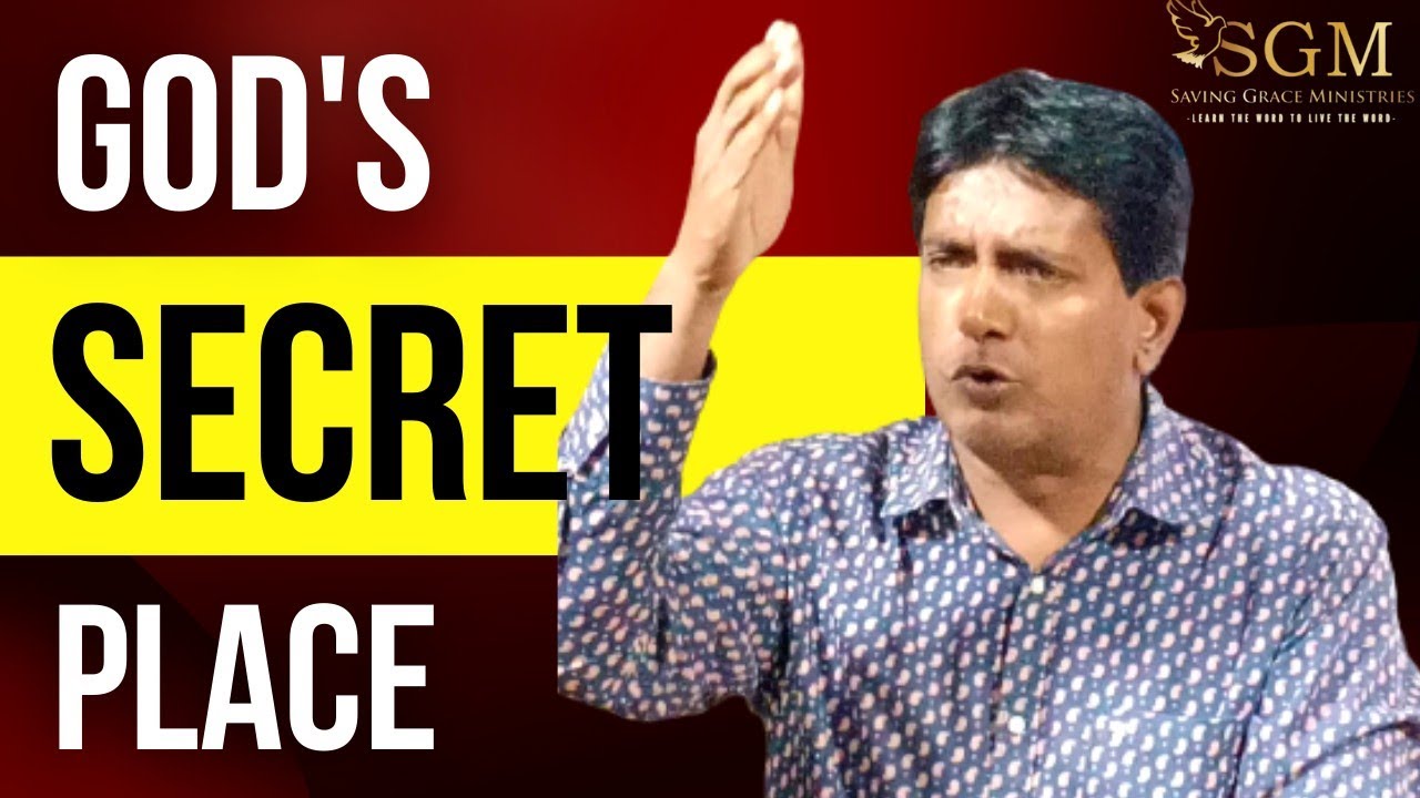 God's secret place | Law of exemption | Bro. Ramesh Jacob |SGMG