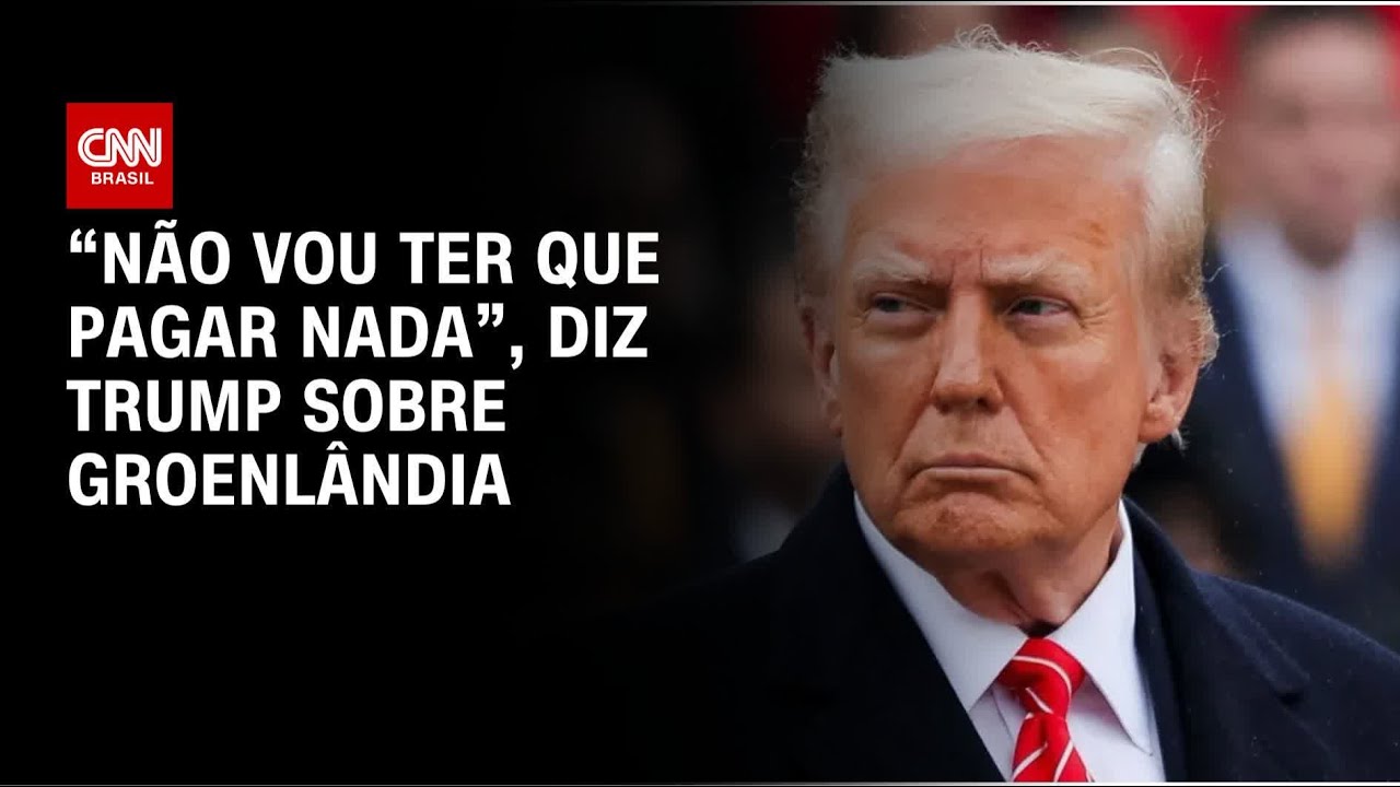 Trump diz que não terá que pagar nada pelo acesso total à Groenlândia | BASTIDORES CNN