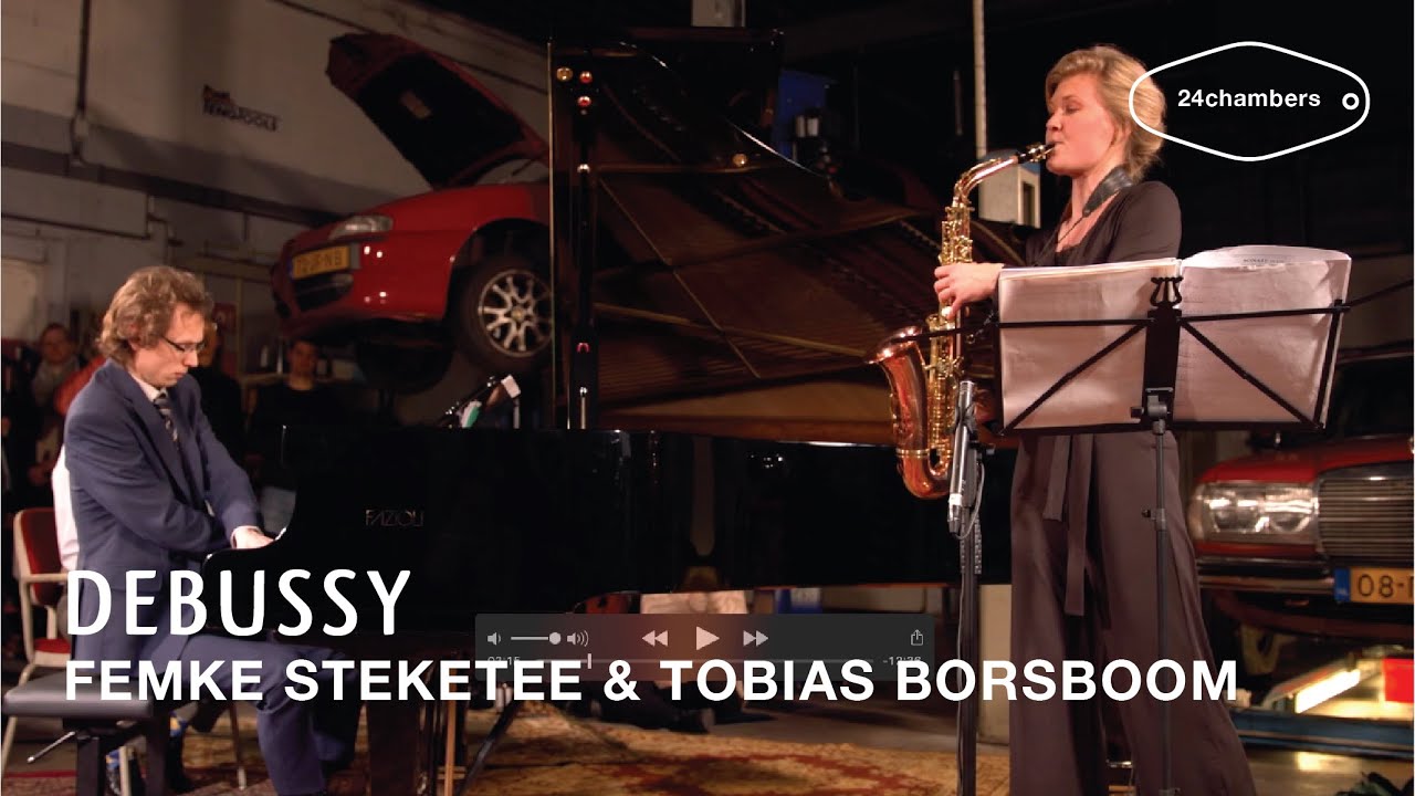 24chambers | Debussy | Rhapsodie | Femke Steketee & Tobias Borsboom