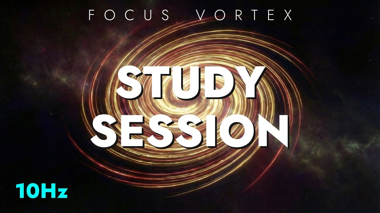 Late Night Study Session 🌌 Dark Screen & Alpha Waves