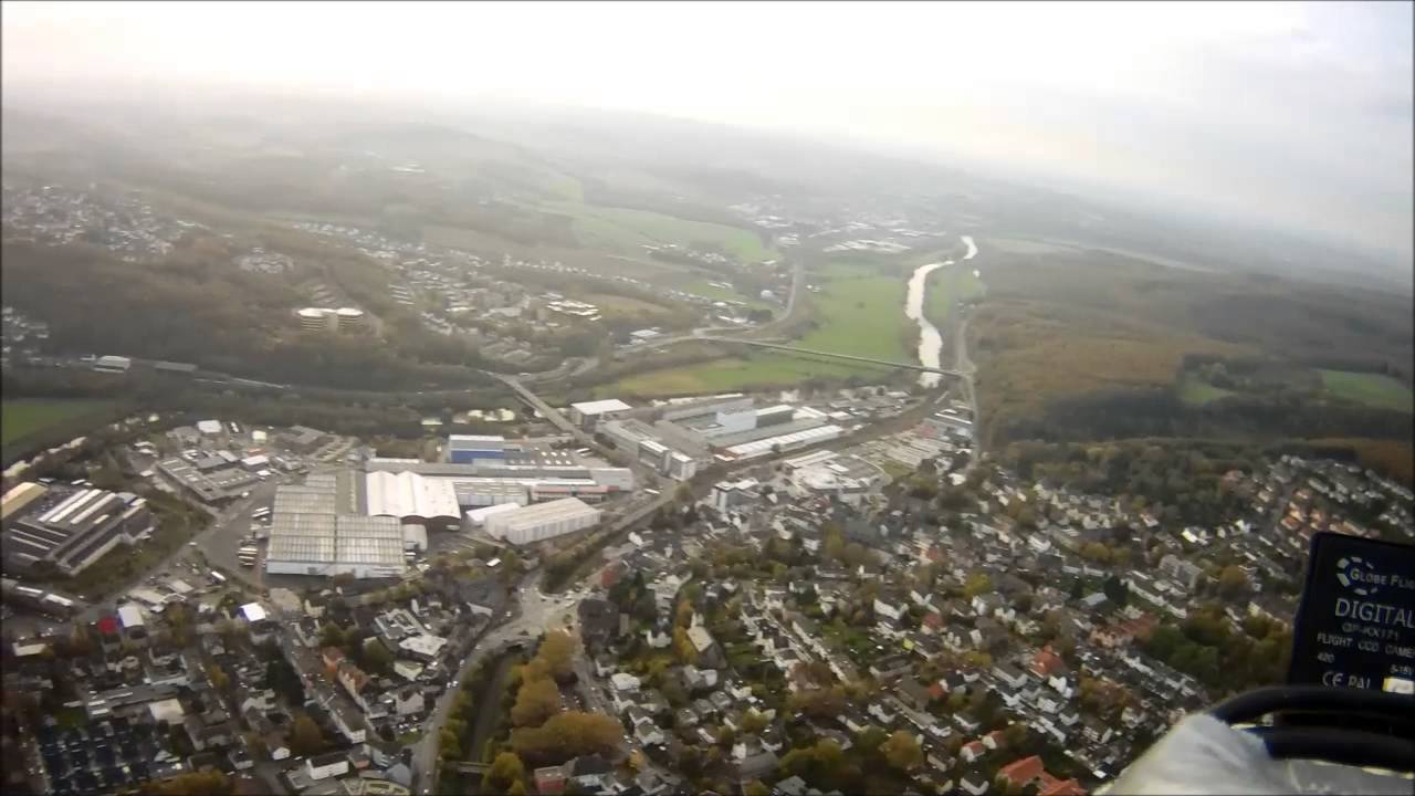 Flug &uuml;ber den Ruhrwiesen und dem Harkortsee