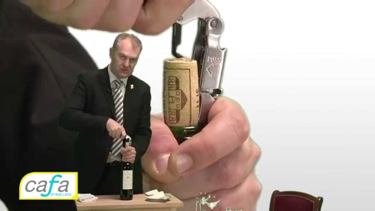 Tutoriel: Comment ouvrir une bouteille de vin?