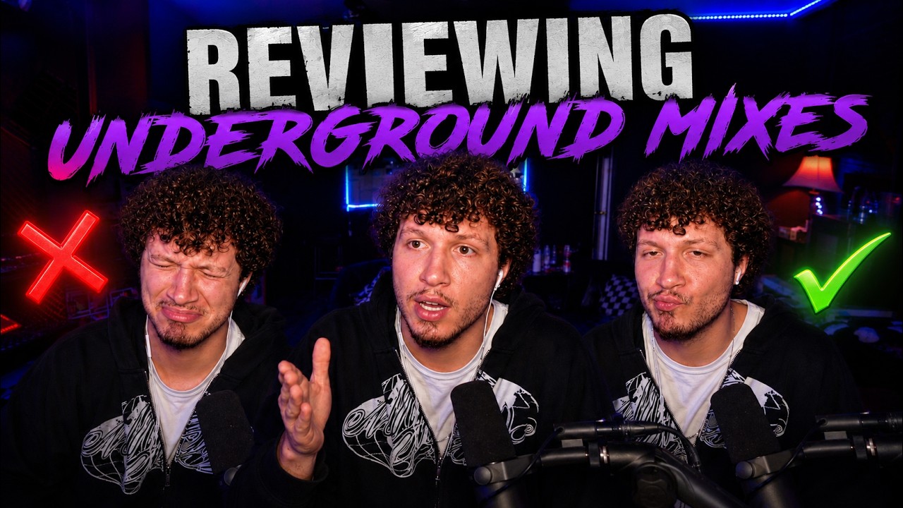 Reviewing my viewers underground mixes & giving them actual valuable critique