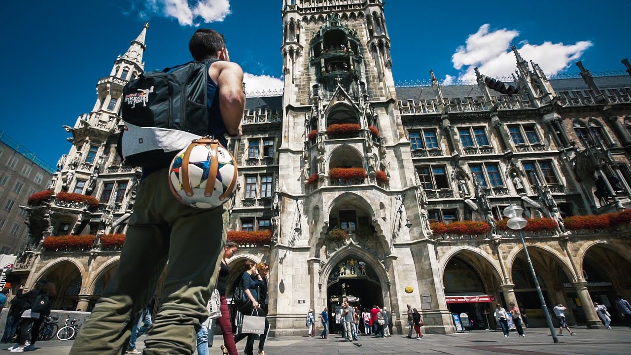 Sven Fielitz - Insane Freestyle Football Skills in Munich!