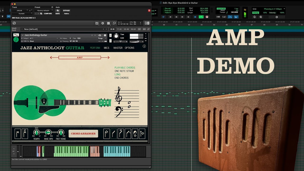 Jazz Anthology Guitar - Amp Demo