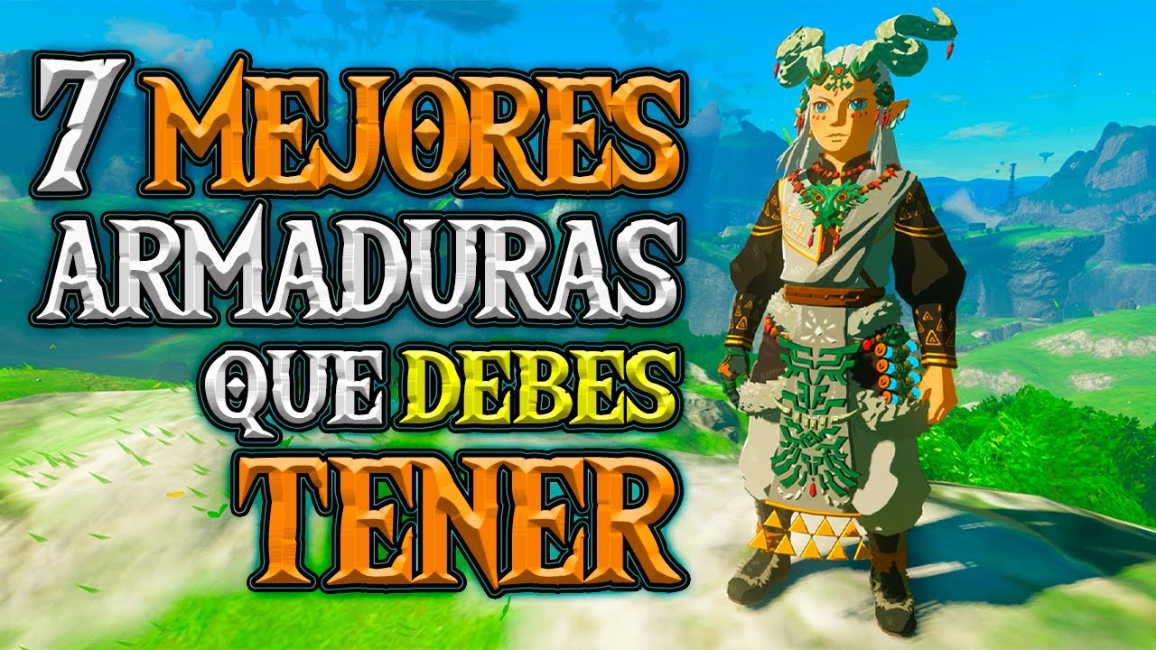 ✨¡7 RECOMPENSAS ARMADURAS TOP!✨ En el Zelda Tears of the Kingdom | Wyx