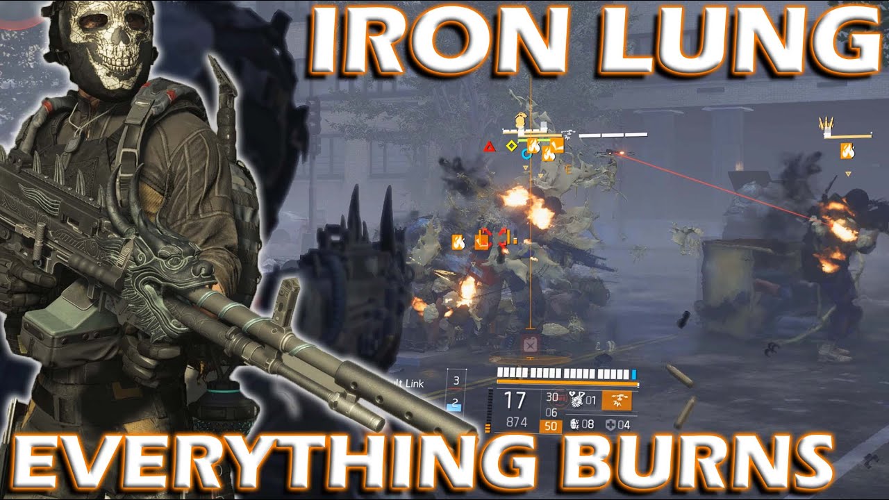 This LMG Is A BEAST | IRON LUNG Solo PVE Build | Y7S1 #division2