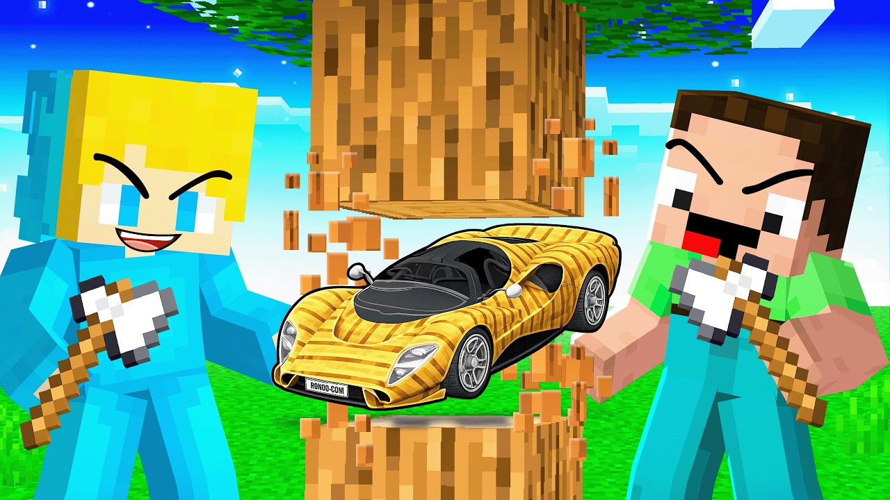 Ukri kann AUTOS ABBAUEN in Minecraft!