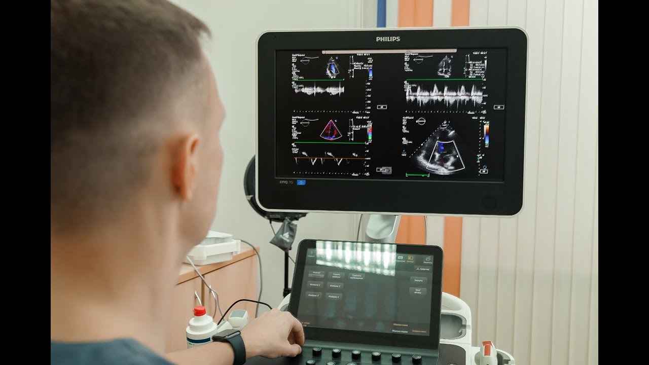 УЗИ сердца в  4d, стрейн эхо.