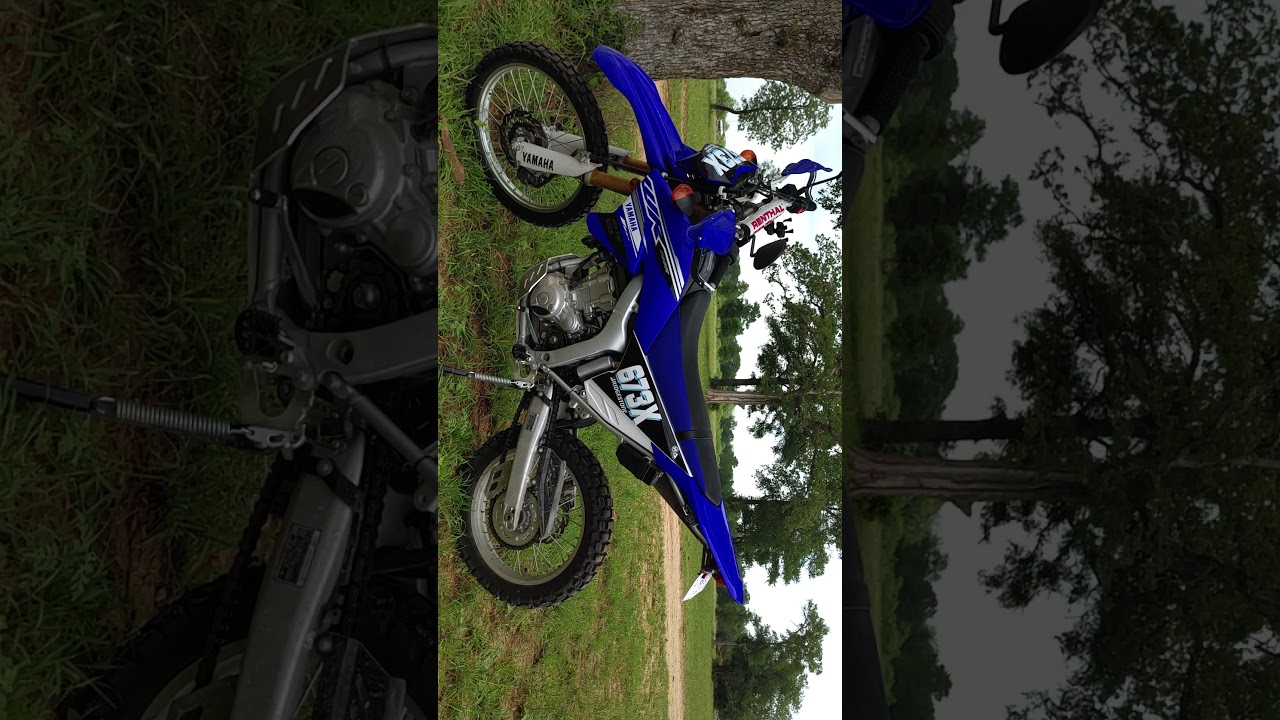 First dirt ride of the WR250R and... #Shorts