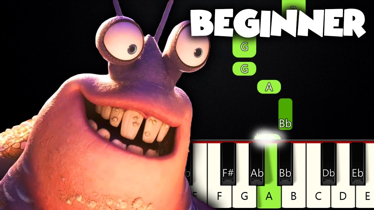 Shiny - Moana | BEGINNER PIANO TUTORIAL + SHEET MUSIC by Betacustic
