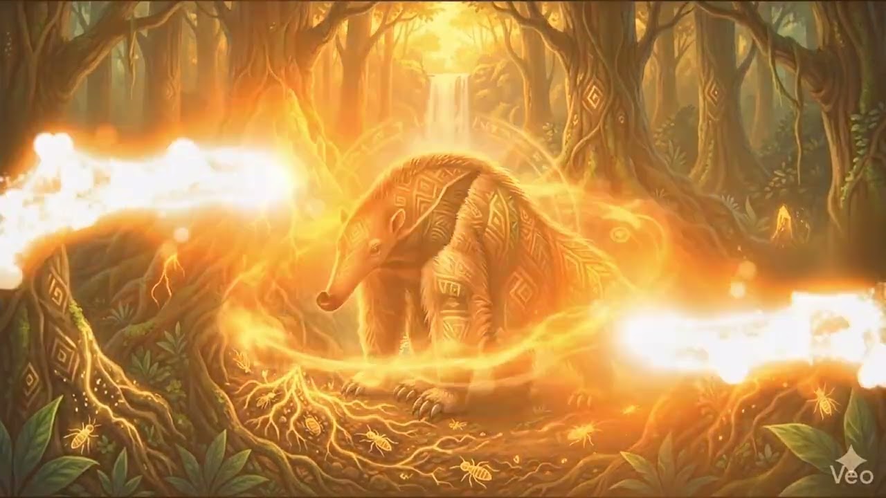 A Medicina do Tamanduá: Limpeza Energética e Verdade Oculta (Música Xamânica 432Hz)