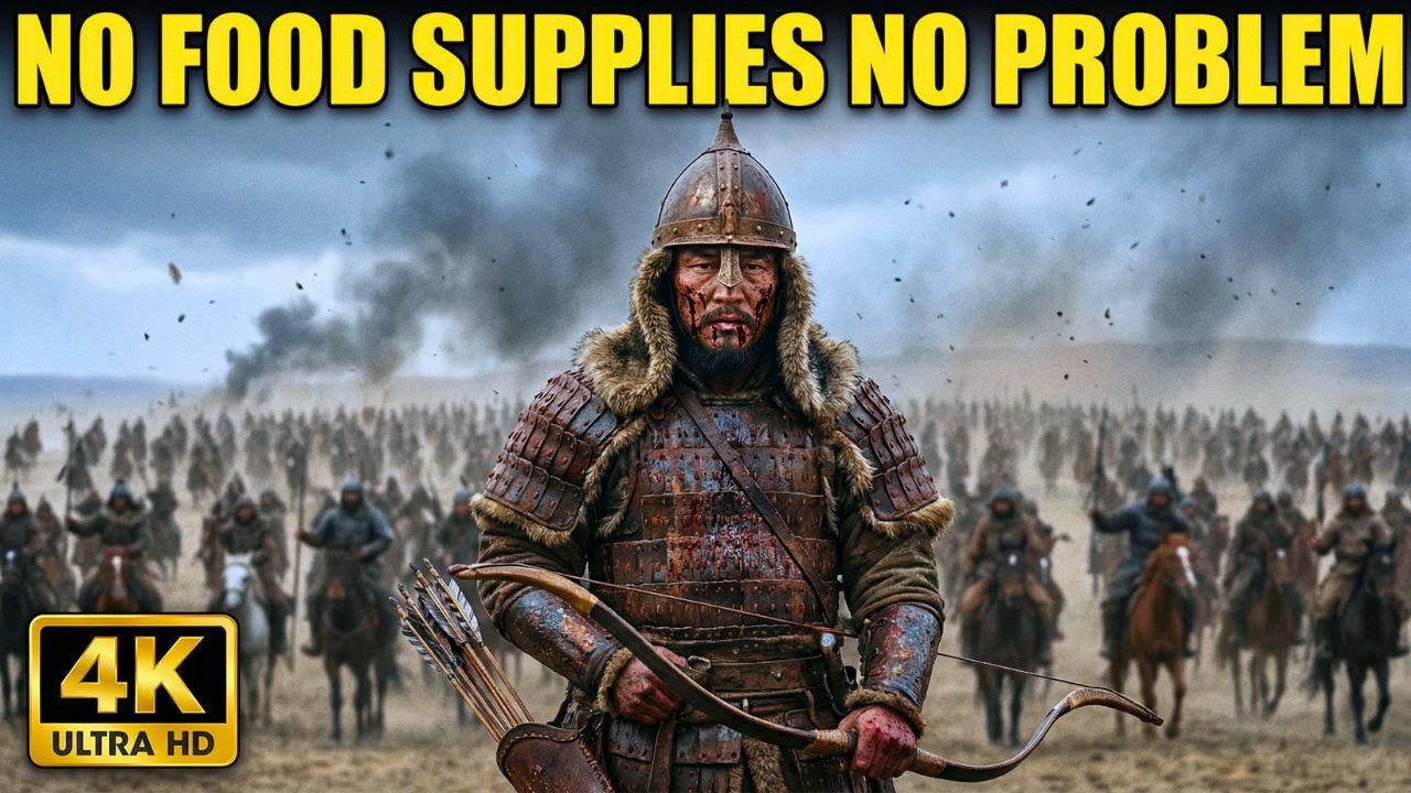 THE ARMY THAT DIDN’T NEED TO EAT – HOW DID THE MONGOLS CONQUER THE WORLD WITHOUT SUPPLIES?